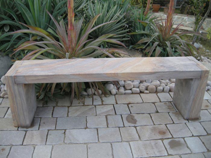 Garden Stone Benches