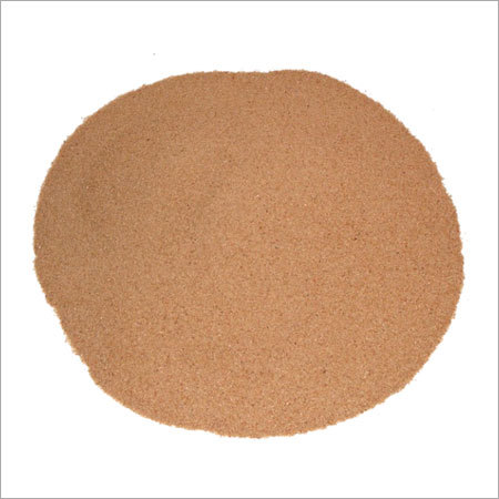 Resin coated silica sand