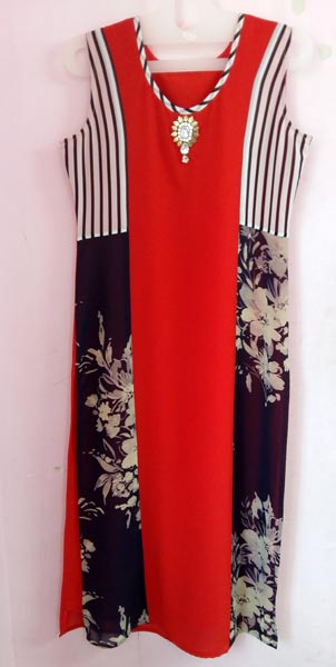 chiffon kurti