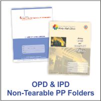 Outdoor Patient & Indoor Patient Files & Folders