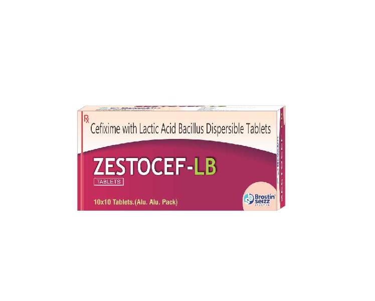 Cefixime with lactic acid bacillus Tablet
