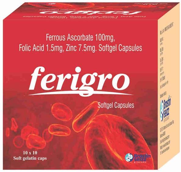 FERIGRO SOFT GEL CAPSULES