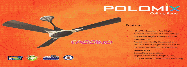 Polomix Fassino Ceiling Fan