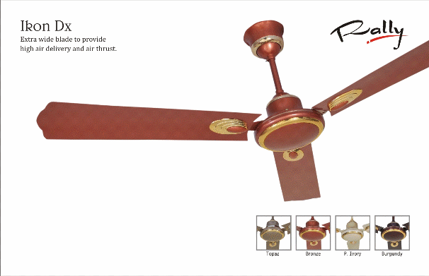 Rally Iron DX Ceiling Fan