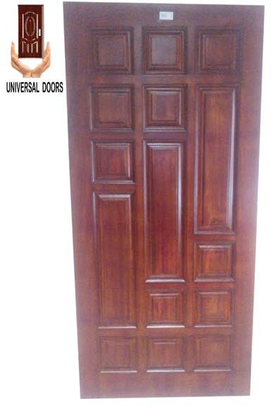 Right left both side Matt Finish Hard Wood Doors, Color : Teak Finish