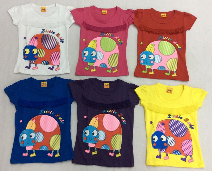 Baby Snail Style Round Neck T-Shirts