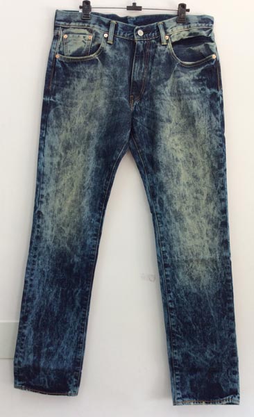 Mens Jeans Pants Splash