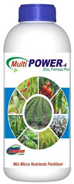 Multi Power - 4 (Zinc, Ferrous Plus) Mix Micronutrients Fertilizer