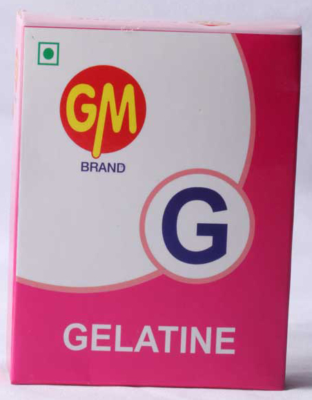 50 Gms Gm Gelatine, Color : Yellow