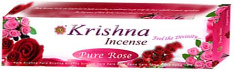 Krishna Pure Rose Incense Sticks