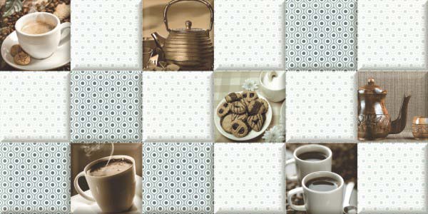 Rectangle Ceramic Digital Wall Tiles (12x18)