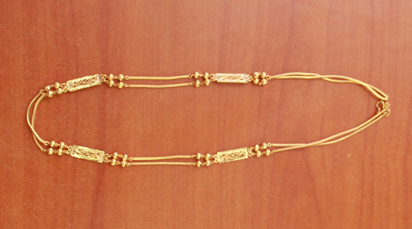 Brass Hand Made Neck Chain