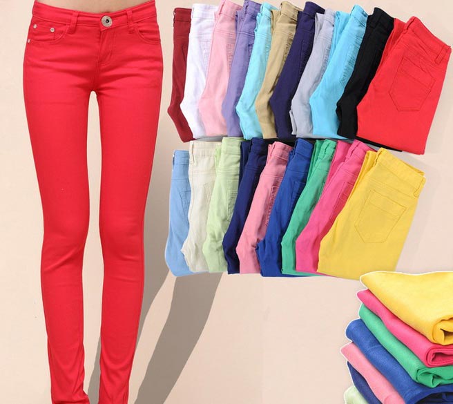Plain Coloured Jeggings at Best Price in Thane