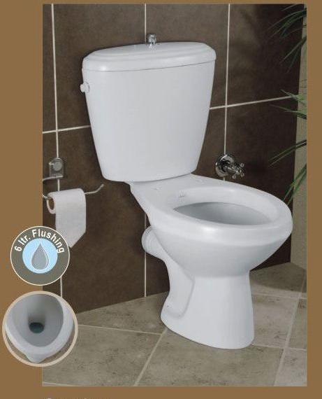 Italian 'p' Trap Water Closet