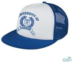 Blue Baseball Cap with Logo