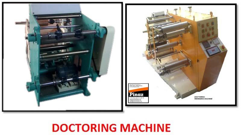 Doctoring Rewinder Machine