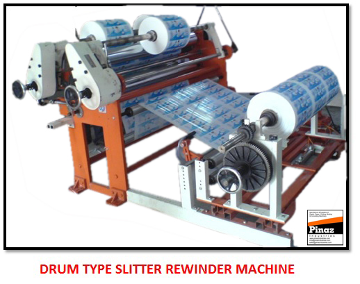 Drum Type Slitter Rewinder Machine