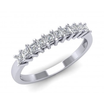 Claw Set Princess Wedding Ring