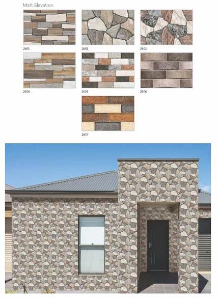 Matt Elevation Series Digital Wall Tiles (300X450 MM)