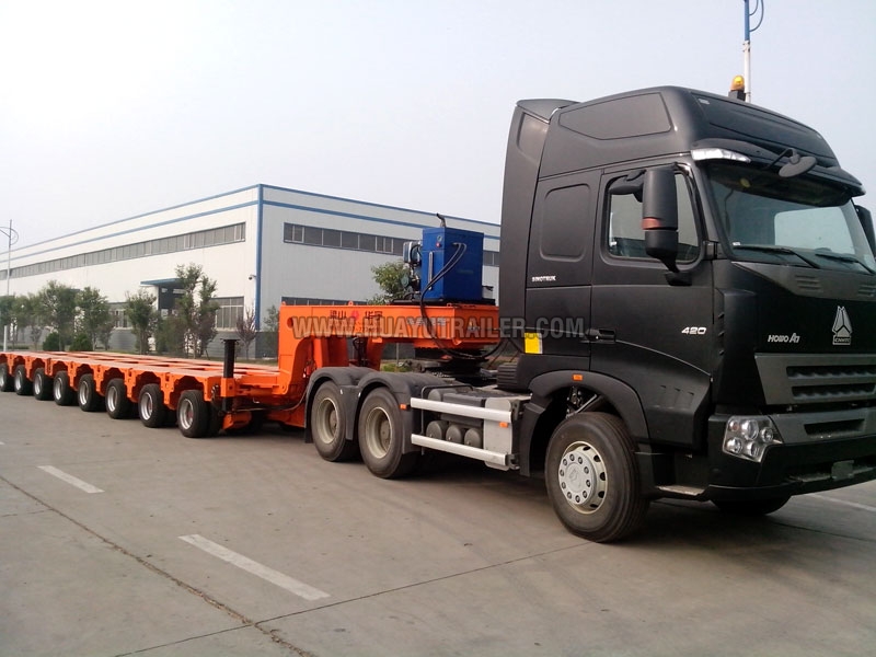 Multi Axle Hydraulic Low Bed Trailer Manufacturer In Liangshan County Shandong Id