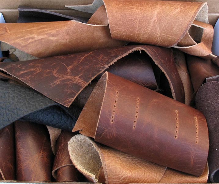 Leather Scrap by Colin Import and Export, leather scraps from Honolulu