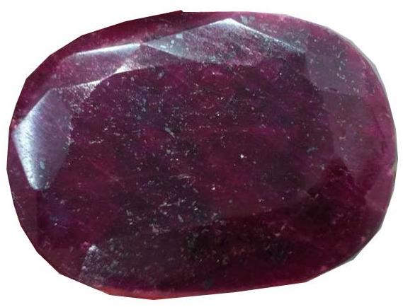 Oval Shaped Ruby Gemstones