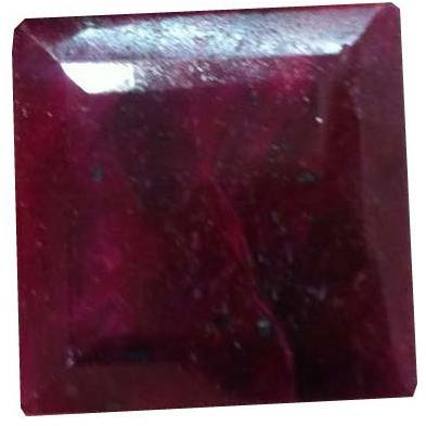 Square Shaped Ruby Gemstones