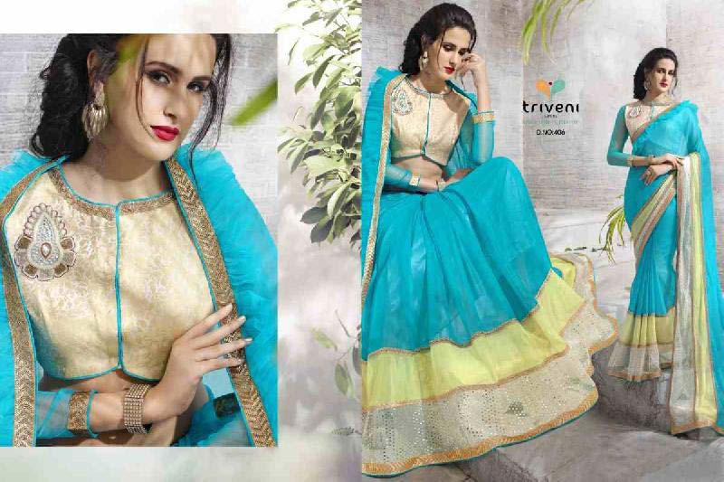 Party Wear Georgette Sarees