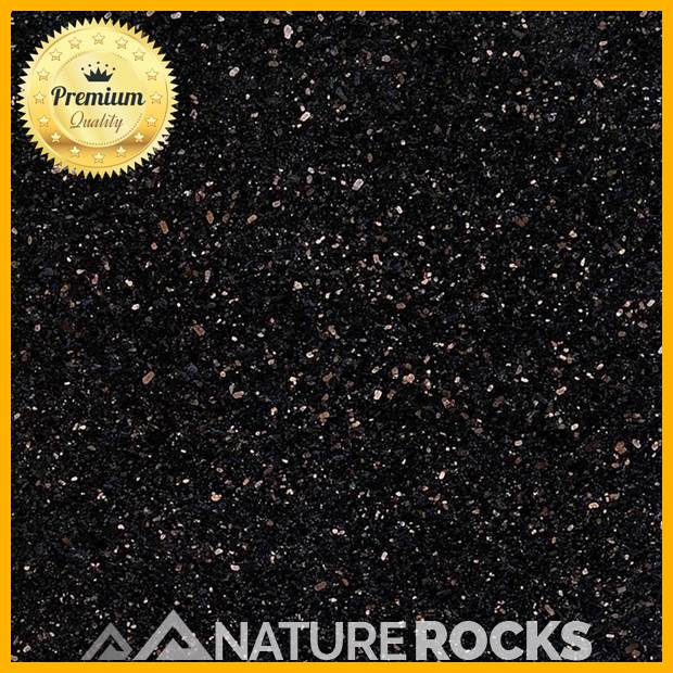 Black Galaxy Granite Satin Finish