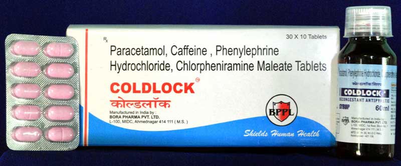 Coldlock Tablet, Syp, Drop