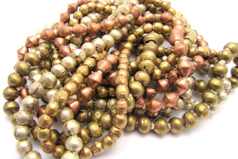 brass metal beads