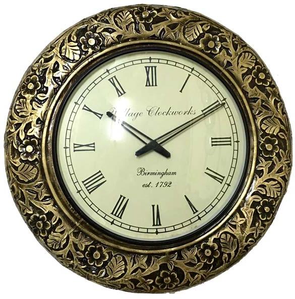 brass Wall clock