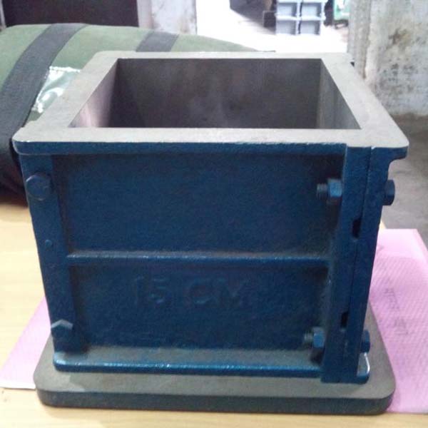 Cast iron Cube Mould, Size : 15 cm