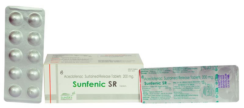 Sunfenic SR Tablets