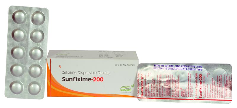 Sunfixime-200 Tablets
