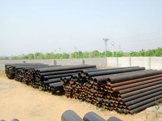 Polished MS ERW Black Pipes, for Automobile Industry, Bus Body Building, Hospital Equipment, Transformer Industry