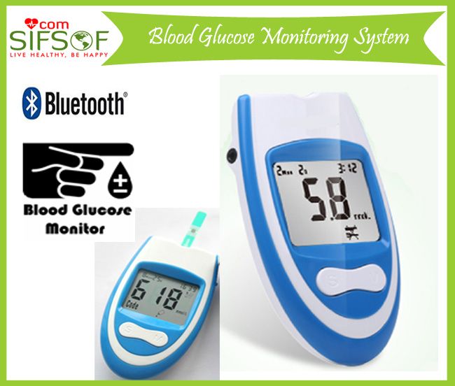 Strip Ejection Function Bluetooth Glucometer