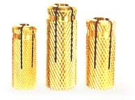 Brass fasteners