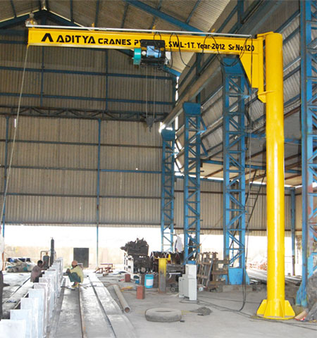 Pillar Mounted ( Free Standing ) Jib Crane