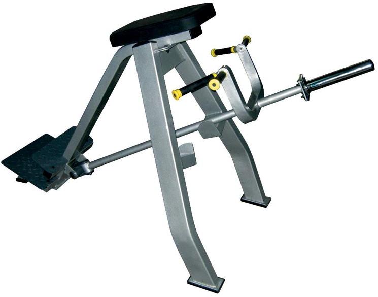 Polished Alloy Steel INCLINE T BAR, for Gym, Certification : ISI Certified