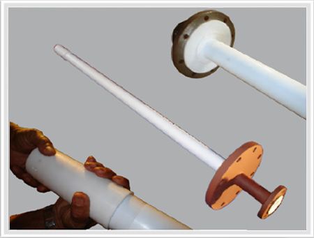 PTFE LINED DIP TUBE / SPARGER