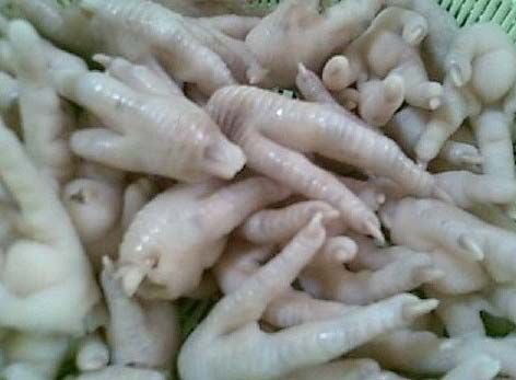 Processed Frozen Chicken Feet