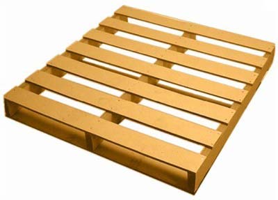 Rectangular Fumigated Wooden Pallets, Color : Yellow