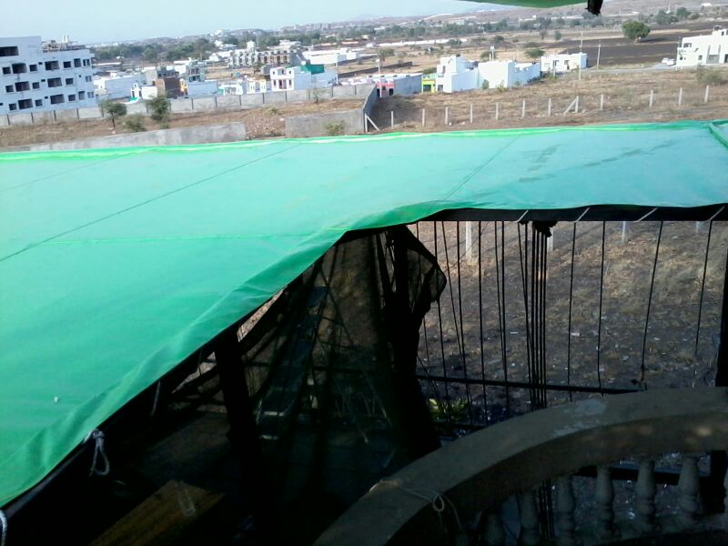 Green Net Saree