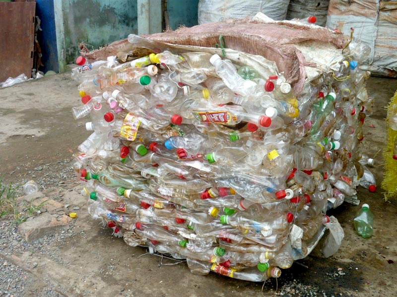 Pet Bottles Bales Plastic Scrap
