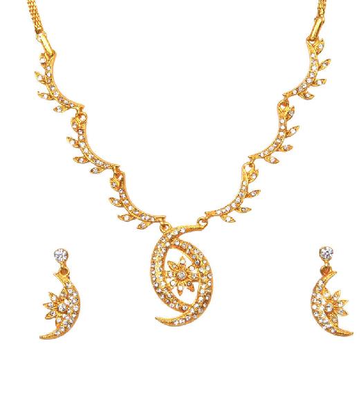 Jack Jewels Gold Plated Designer Necklace, Gender : Female
