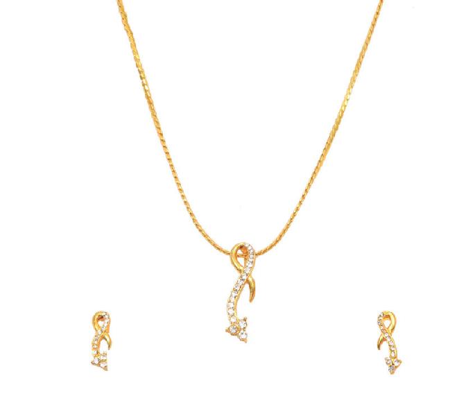 Jack Jewels Gold Plated Dollar Pendant