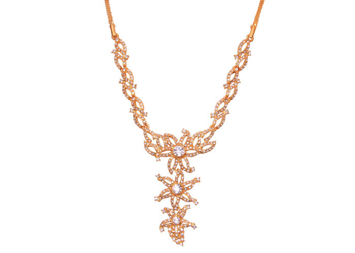 Jack Jewels Gold Plated Dragon Fly Necklace