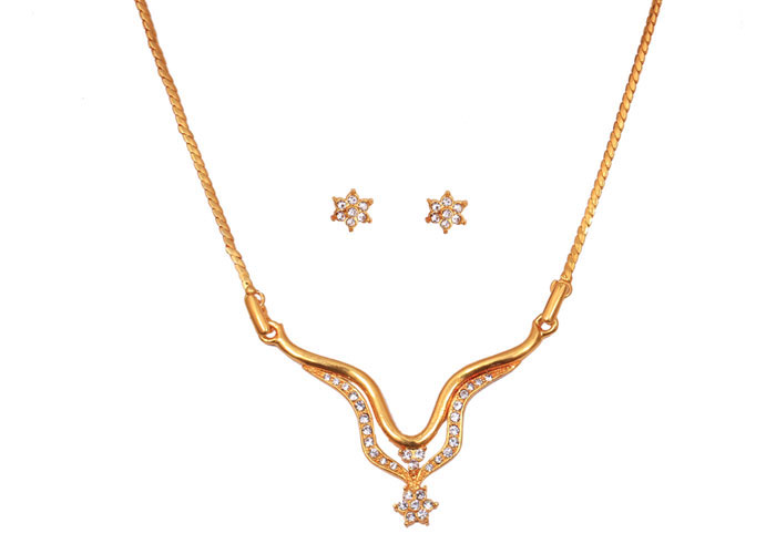 Jack Jewels Gold Plated Long Neck Necklace