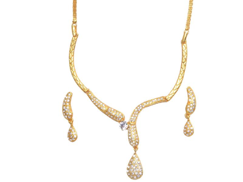 Jack Jewels Gold Plated Long Necklace, Gender : Female
